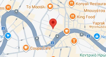 Χάρτης και σημείο της επιχείρησης