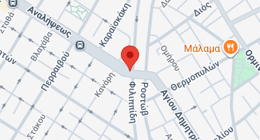 Location of business on map