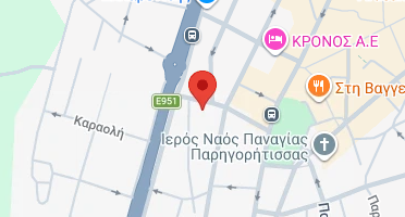 Location of business on map