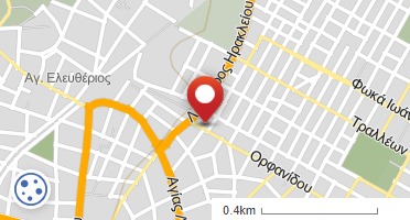 Location of business on map