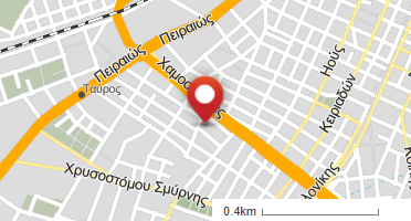 Location of business on map