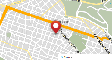 Location of business on map