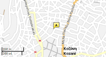 Χάρτης και σημείο της επιχείρησης