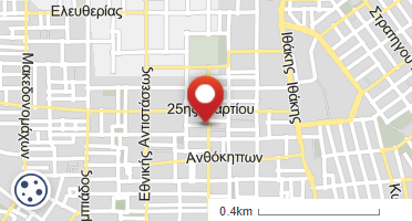 Location of business on map