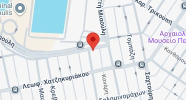 Location of business on map
