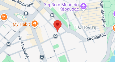 Location of business on map
