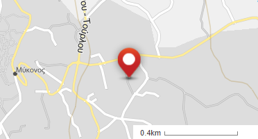 Location of business on map