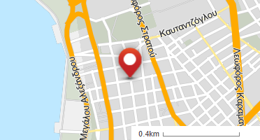 Location of business on map