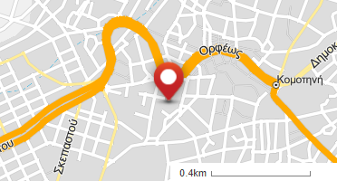 Location of business on map