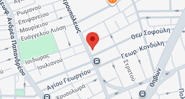 Location of business on map