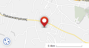 Location of business on map