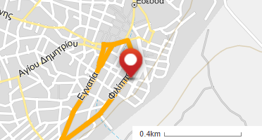 Χάρτης και σημείο της επιχείρησης