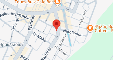 Location of business on map