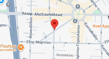 Location of business on map