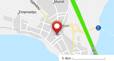 Location of business on map