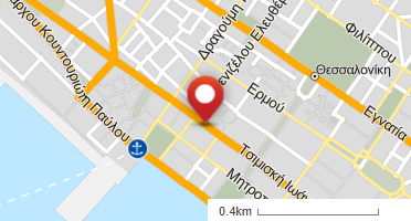 Location of business on map