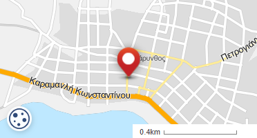 Location of business on map