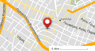 Location of business on map