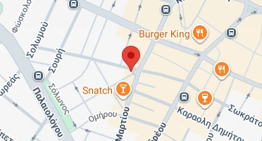 Location of business on map