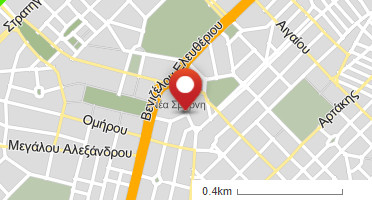 Location of business on map