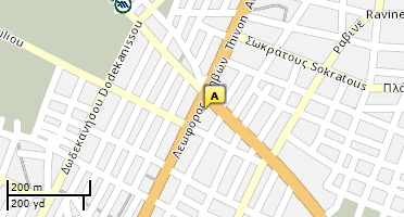 Location of business on map