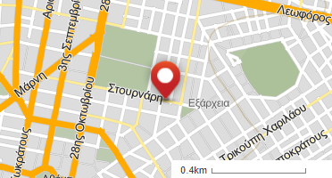 Location of business on map