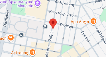 Location of business on map