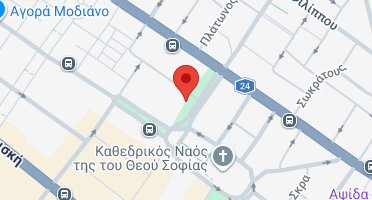 Location of business on map