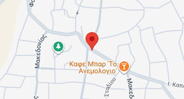 Location of business on map