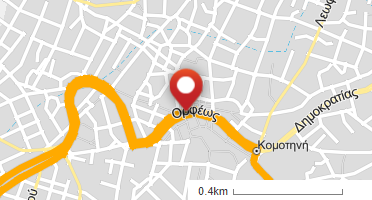 Location of business on map