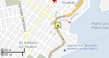 Χάρτης και σημείο της επιχείρησης