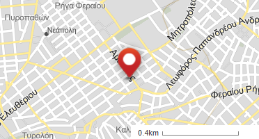 Location of business on map