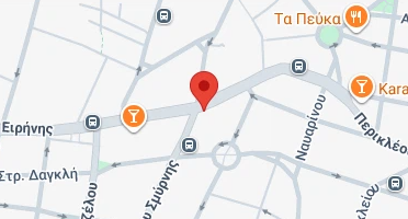 Location of business on map