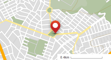 Location of business on map
