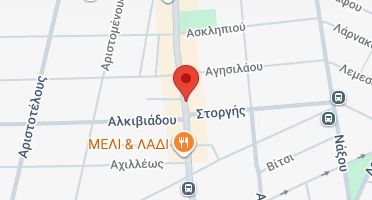 Location of business on map