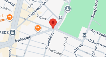 Location of business on map