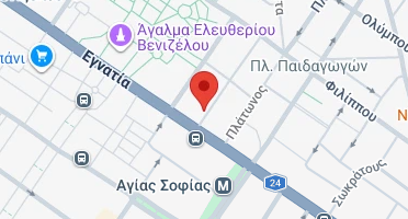 Χάρτης και σημείο της επιχείρησης