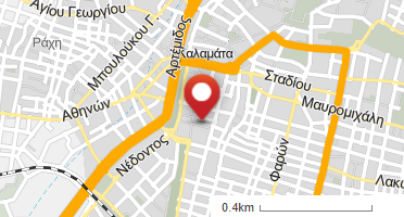 Location of business on map
