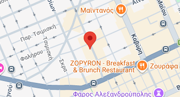 Χάρτης και σημείο της επιχείρησης