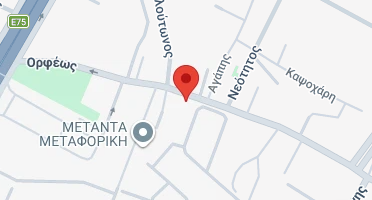 Location of business on map