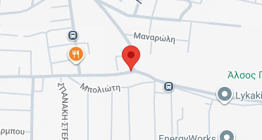 Location of business on map