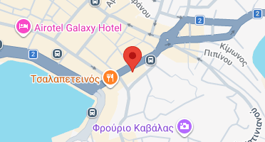Location of business on map