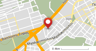 Location of business on map
