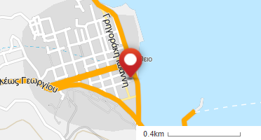 Location of business on map