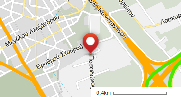 Location of business on map