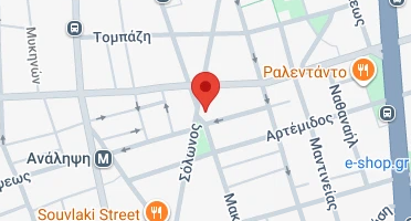 Location of business on map