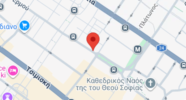 Location of business on map