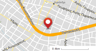 Location of business on map