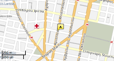 Location of business on map