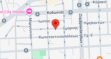 Location of business on map